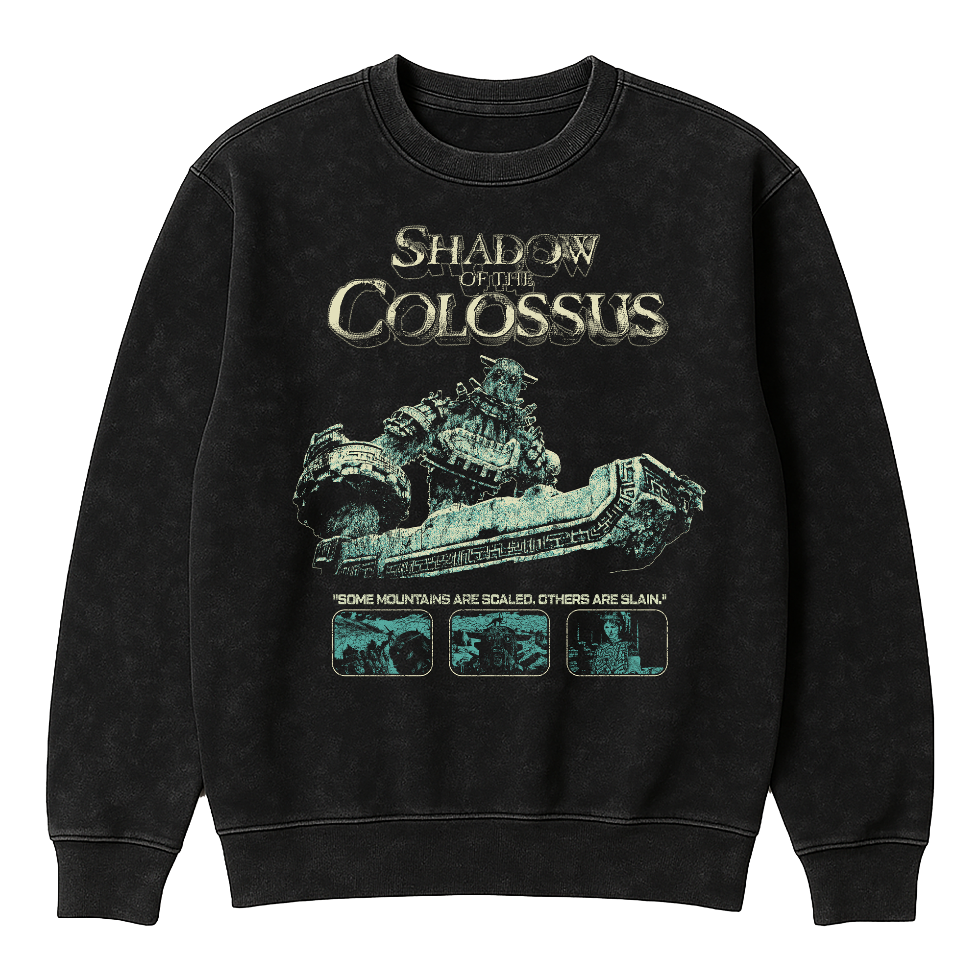 Shadow Of The Colossus | Polo Acid Wash