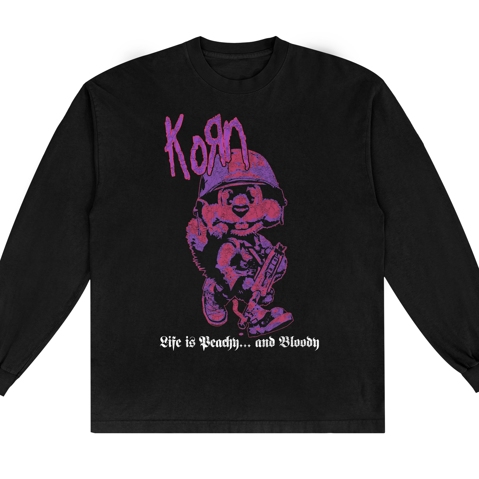 Conker Bad Fur Day x Korn | Polera Manga Larga