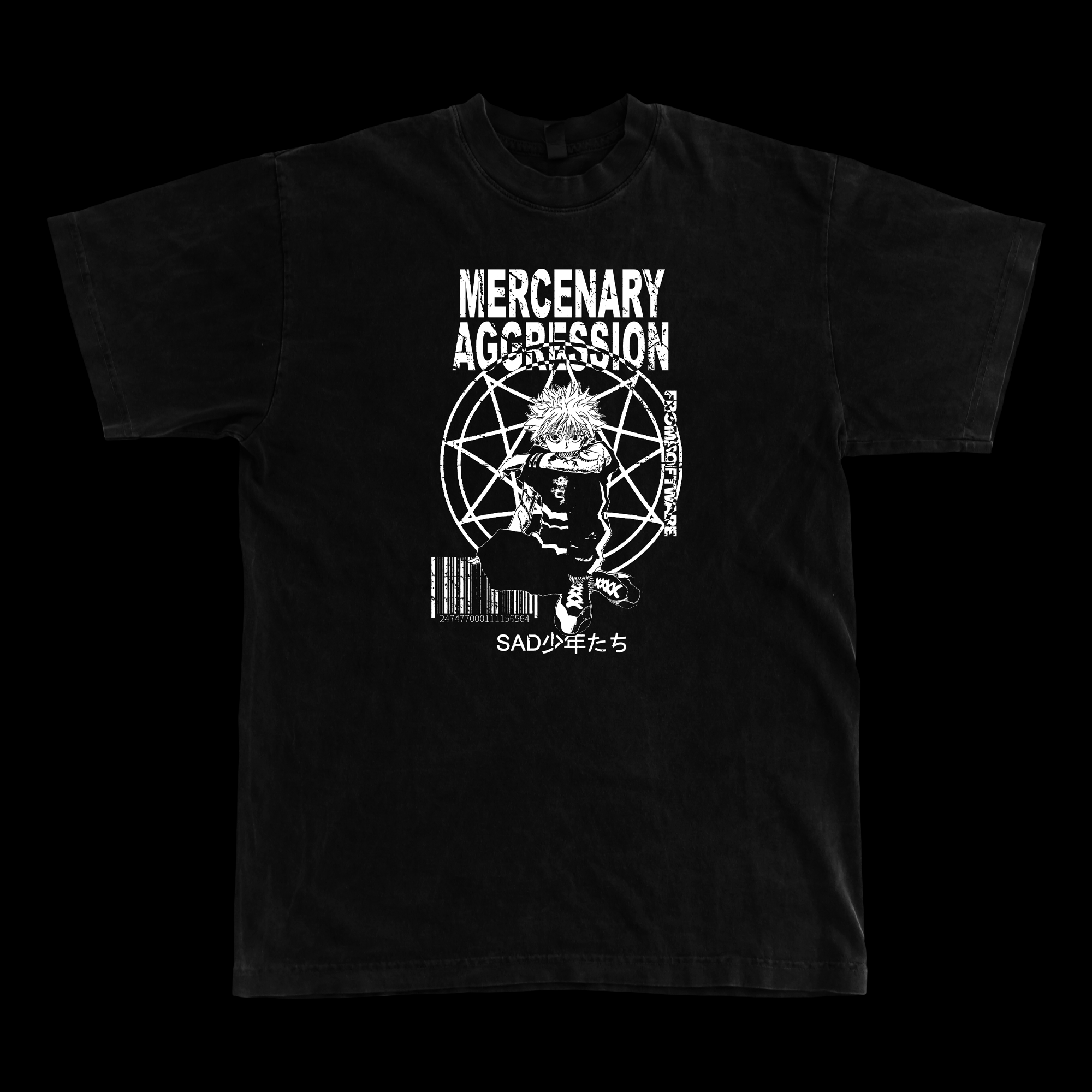 Killua Zoldyck | Mercenary Aggression - Polera Manga Corta