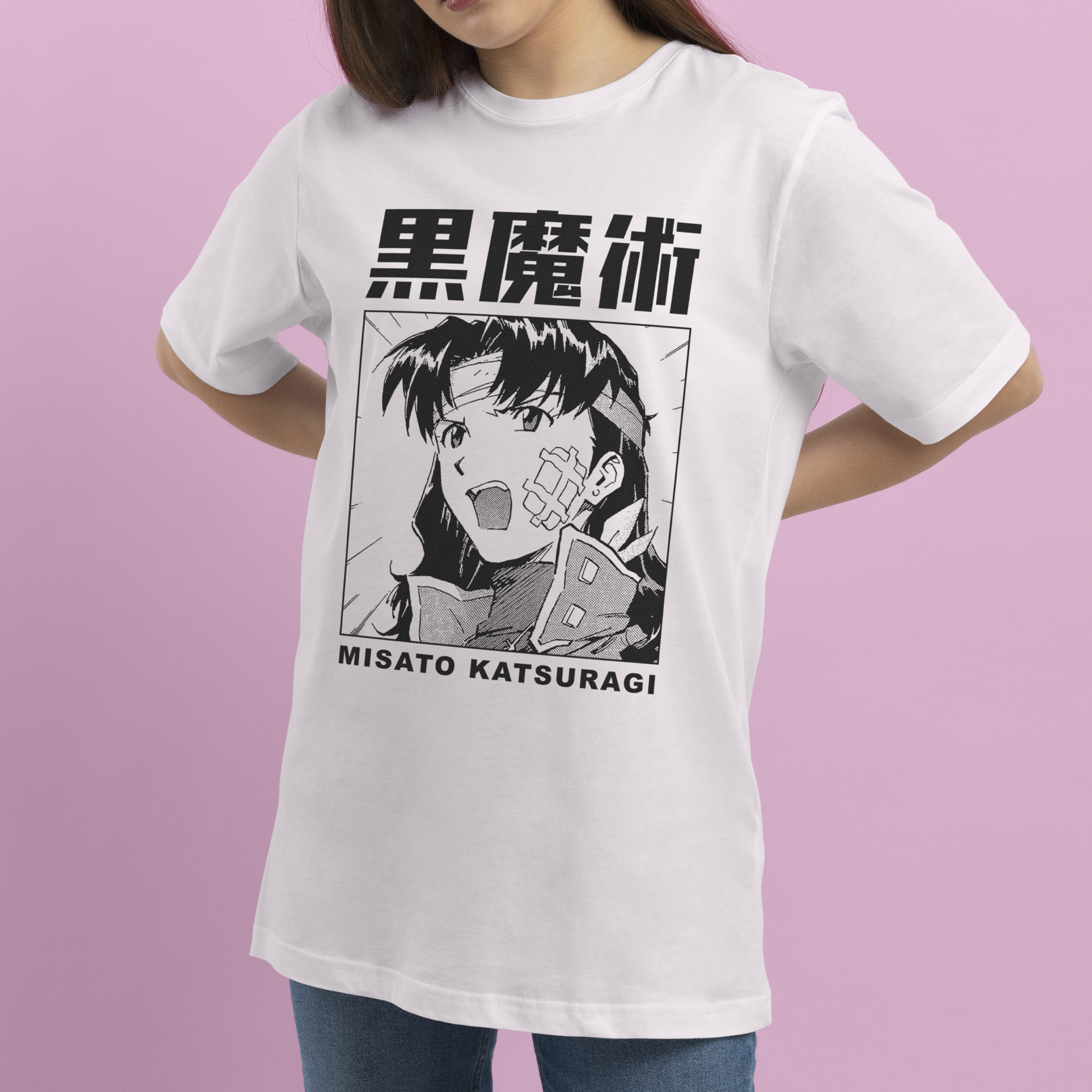 Neon Genesis Evangelion - Misato - Manga Corta