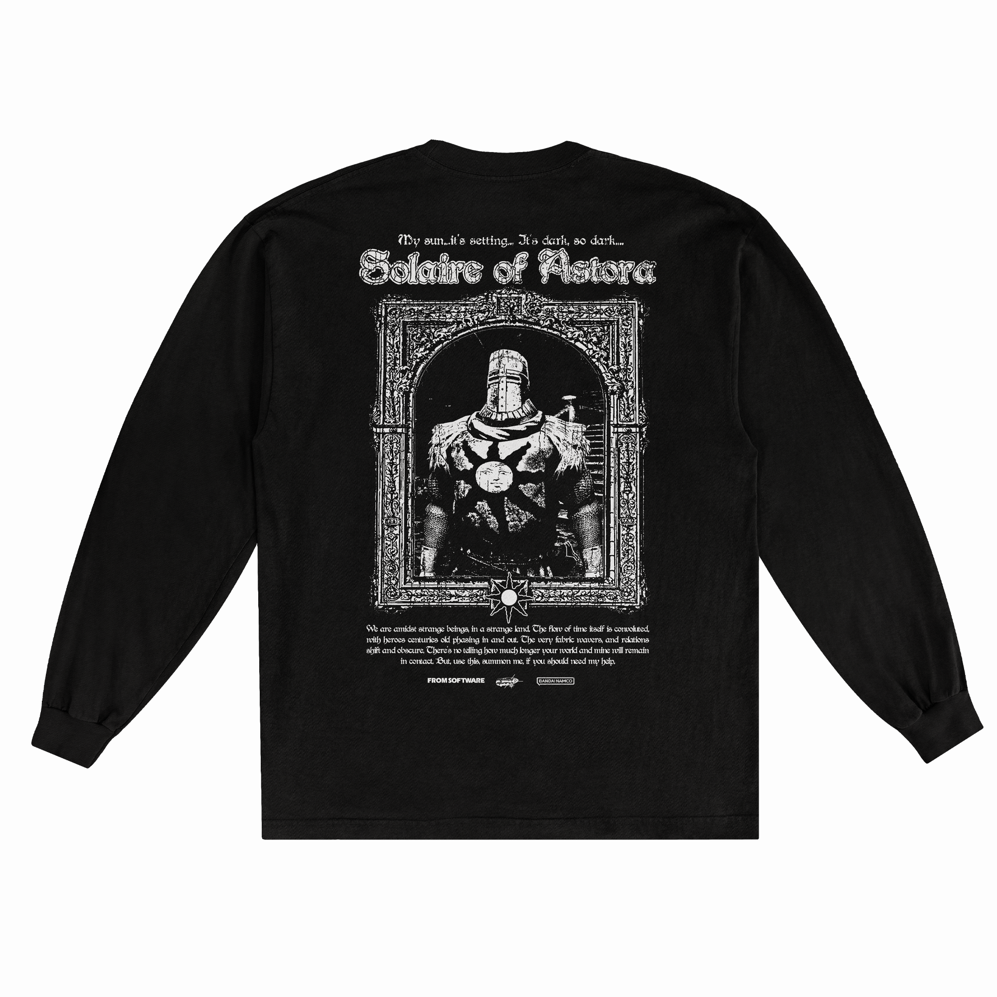 Dark Souls | Solaire Of Astora | Polera Manga Larga